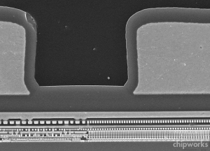 General structure of Intel’s 22-nm embedded DRAM part from Haswell package