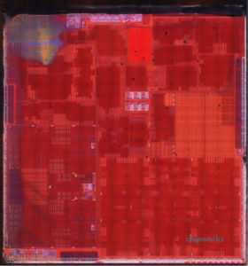 Transistor-Level Image of the Apple A7 (click to view full screen)